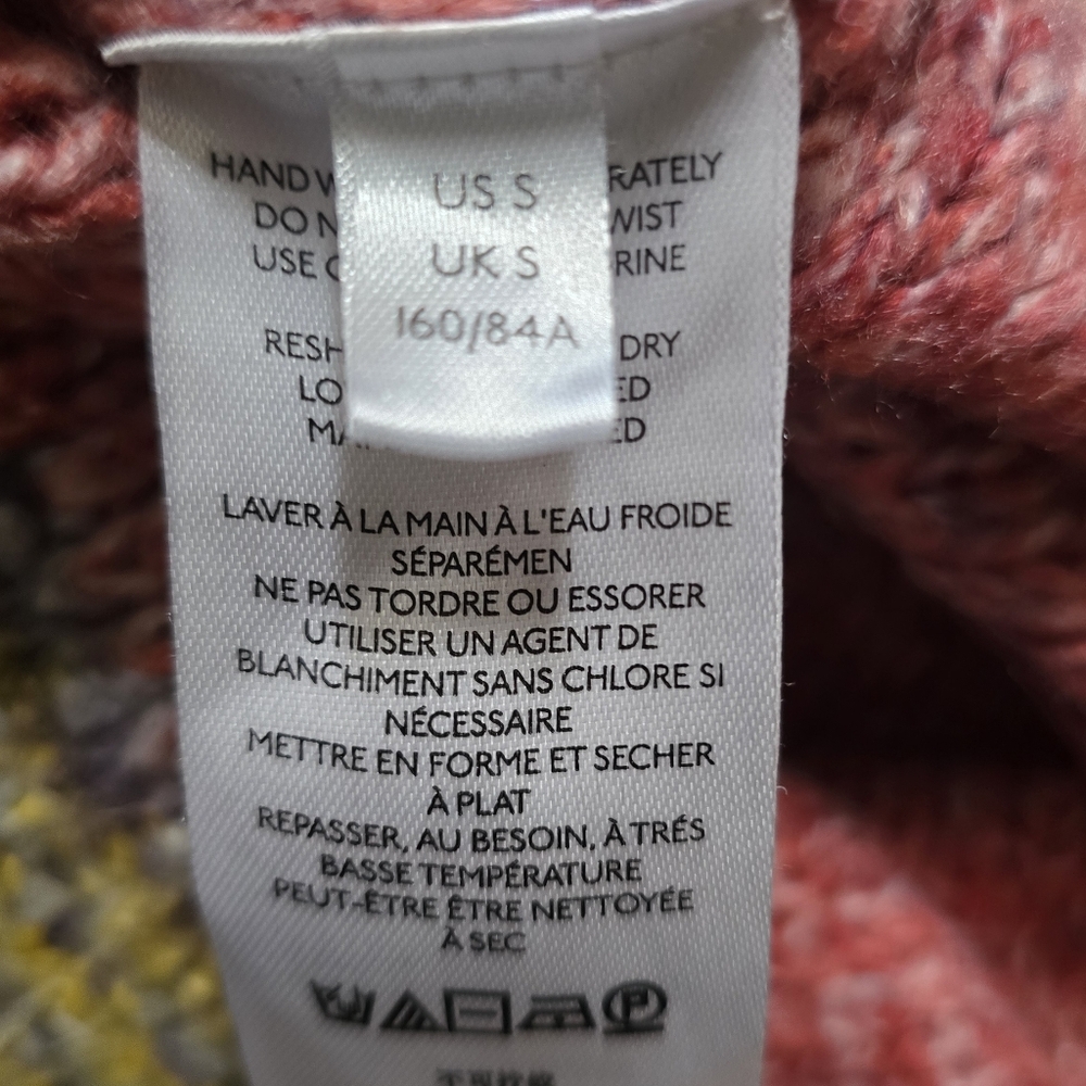 Urban Outfitters Colorful Knit Women's Crop Sweater-Size Small - Picture 8 of 14